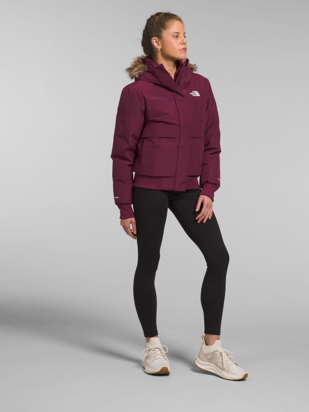 The North Face Women's Artic Bomber LIKE NEW SIZE L - Picture 3 of 11